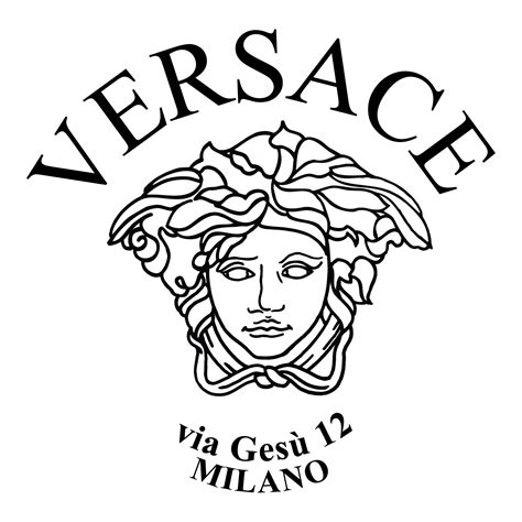 versace che scieglie il logo|versace head logo.